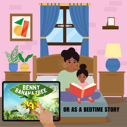 KIDS | "Benny the Banana Tree" | Editable Story-book with Audio | Canva Free