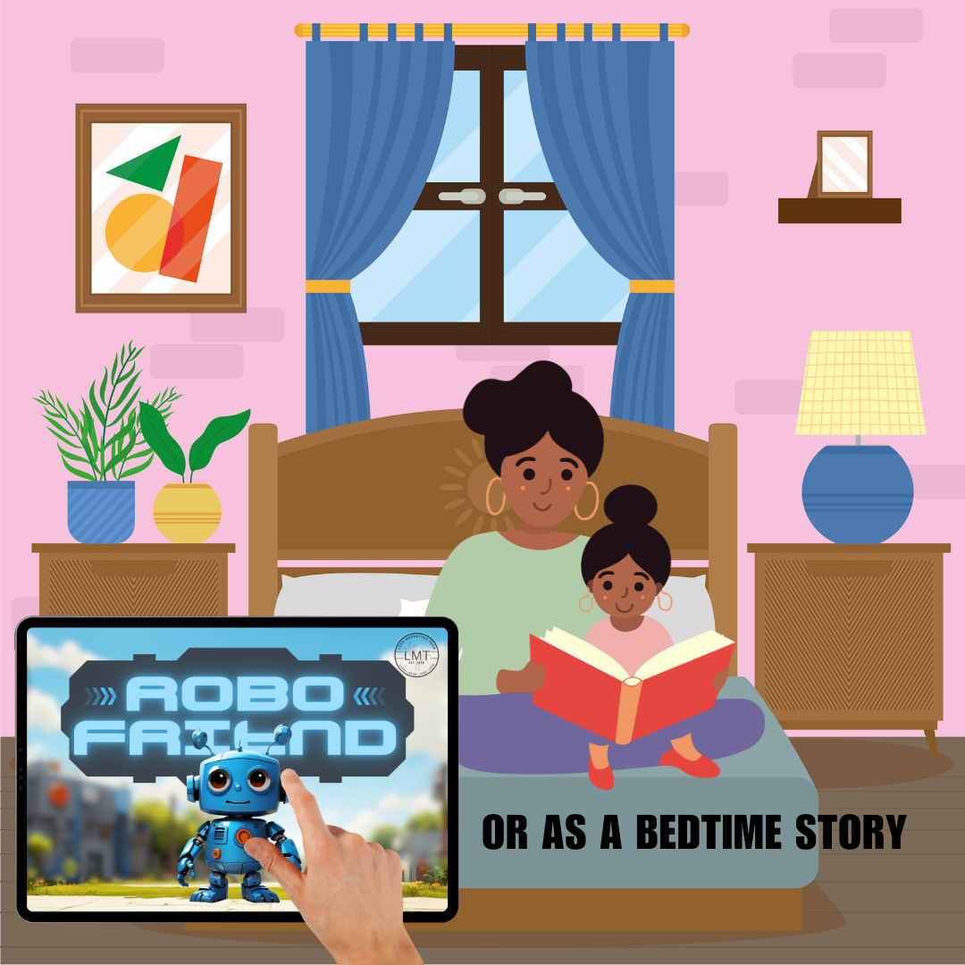 KIDS | "Robo Friends" | Editable Story-book with Audio | Canva Free