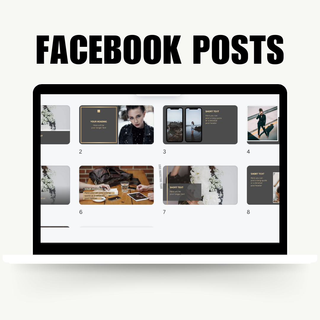 SOCIAL MEDIA | Gray Minimalist & Modern Instagram Templates Bundle