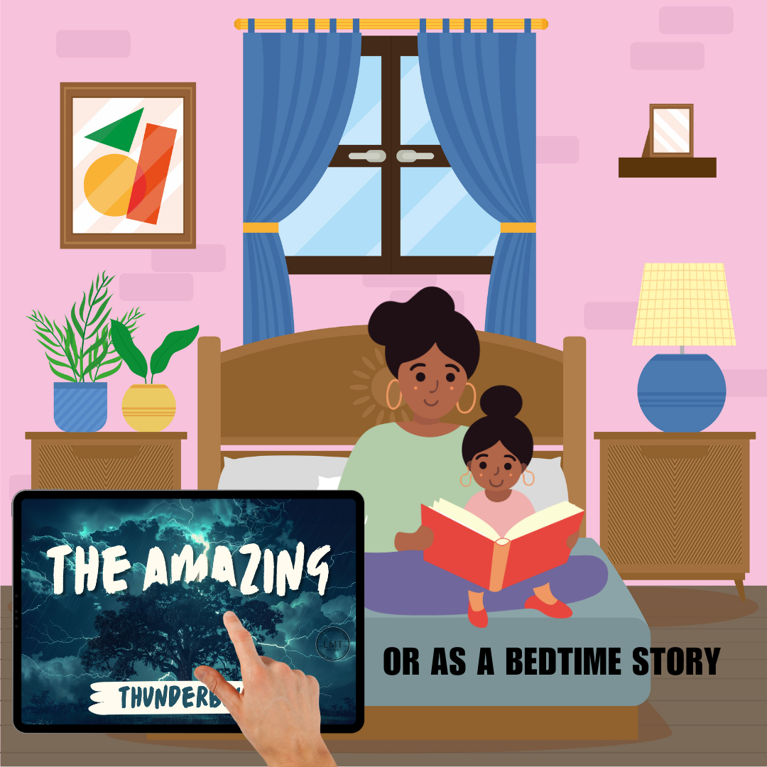 KIDS | "The Amazing Thunderbolt" | Editable Story-book with Audio | Canva Free