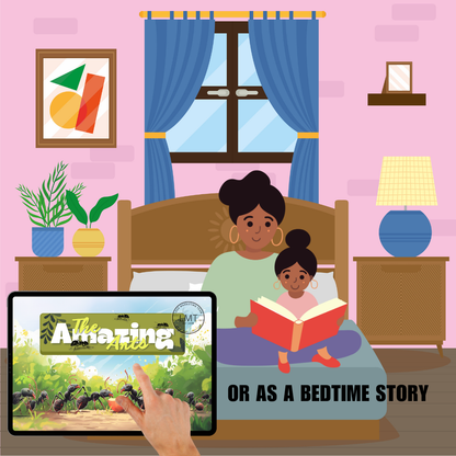 KIDS | "The Amazing Ants" | Editable Story-book with Audio | Canva Free