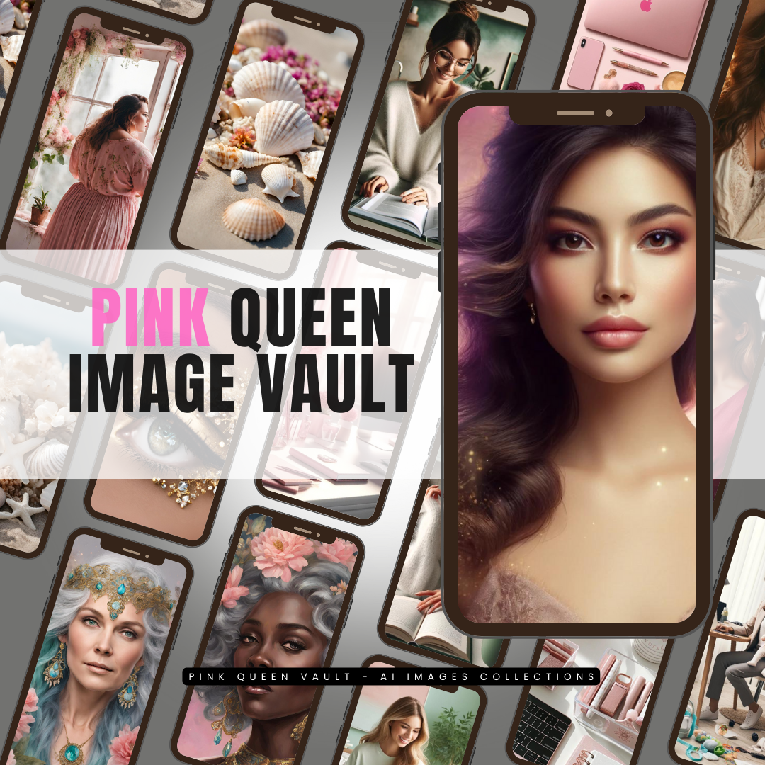 Pink Queen Image Vault Collection - AI-Images