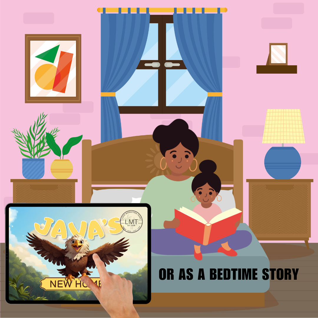 KIDS | "Java's New Home" | Editable Story-book with Audio | Canva Free