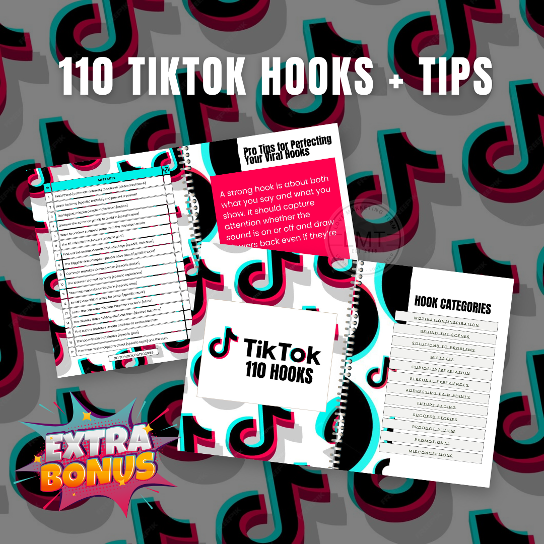 TikTok 30-Day Challenge + 6 Bonuses | + PRIVATE MENTORSHIP | CLOSES Sept 30th at 11:59pm CST