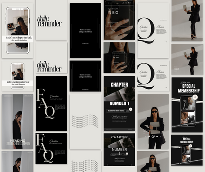 Gemma Bundle - 120 POSTS & STORIES + EBOOK + MOCKUPS