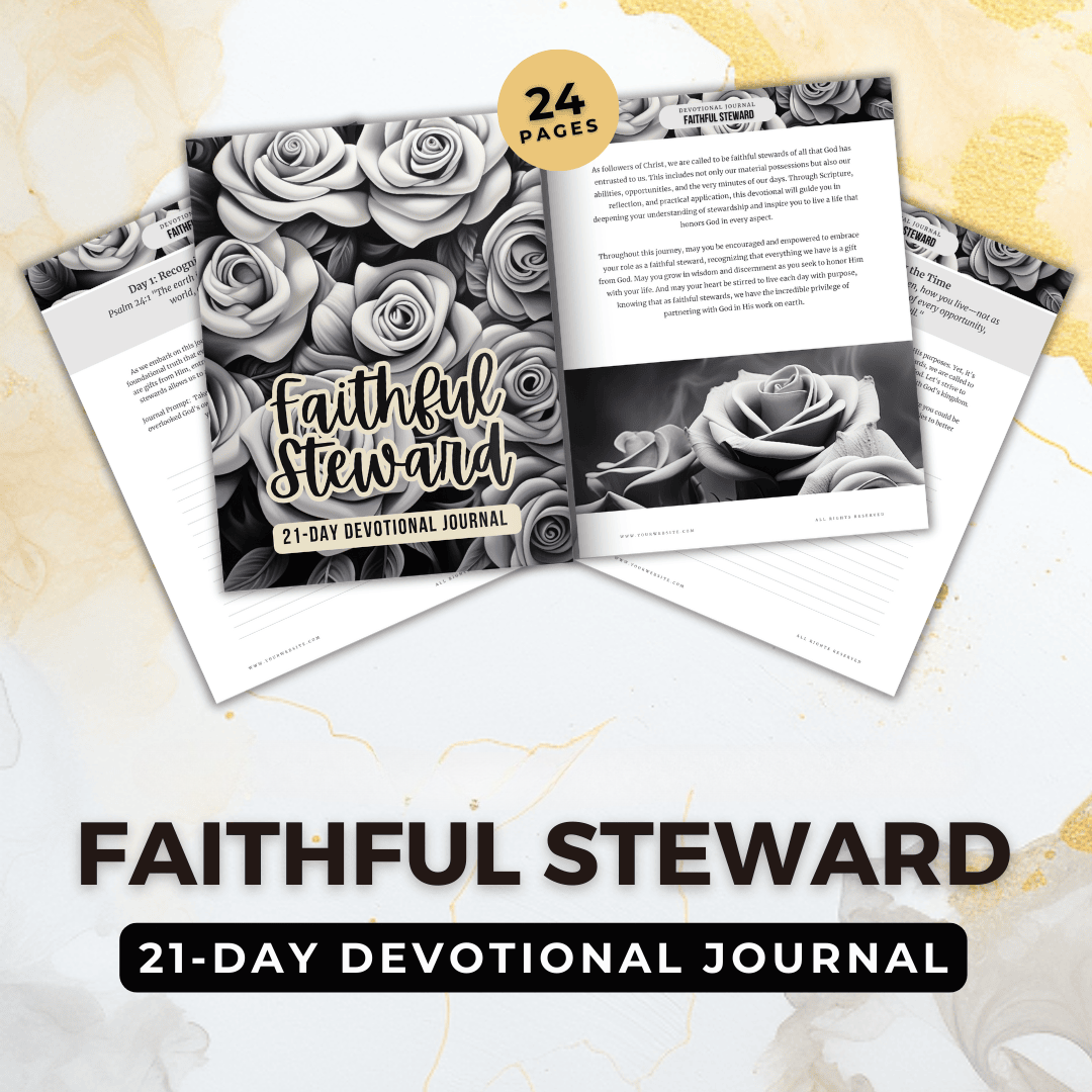 Stewardship | 21 Day Devotional | Faith – Love Marketing Team, LLC