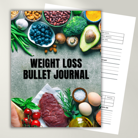 Weight Loss Bullet Journal | Tracker | Health, Wellness, Fitness