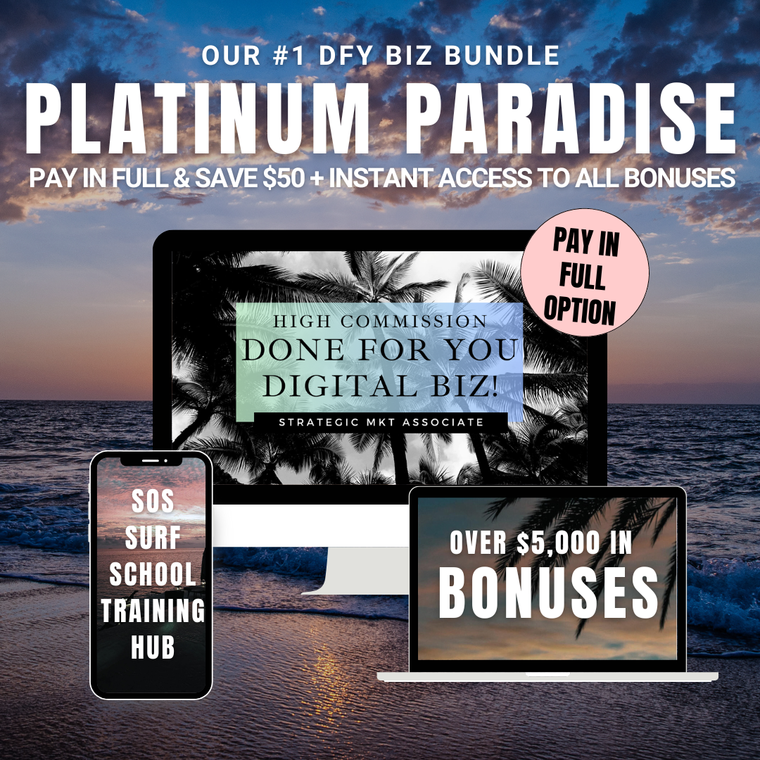 PLATINUM PARADISE | PAY IN FULL | $200 GC + SAVE $50*