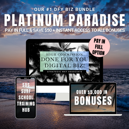 PLATINUM PARADISE | PAY IN FULL | $200 GC + SAVE $50*