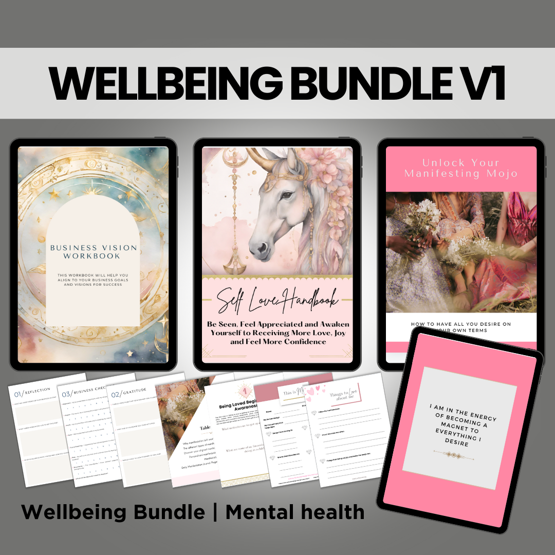 Wellbeing Bundle V1 | Mental health | 3 MRR products