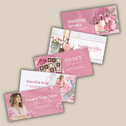20 Mothers Day Promo Website Banners | Business