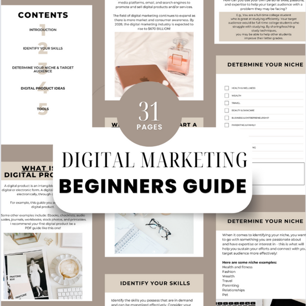 Digital Marketing Beginners Guide | Starter Kit – Love Marketing Team, LLC