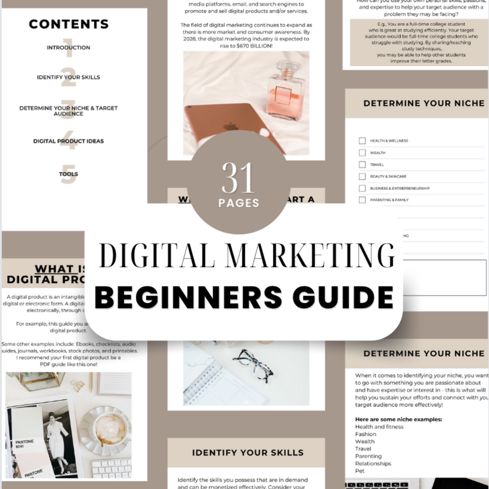 Digital Marketing Beginners Guide Starter Kit Love Marketing Team