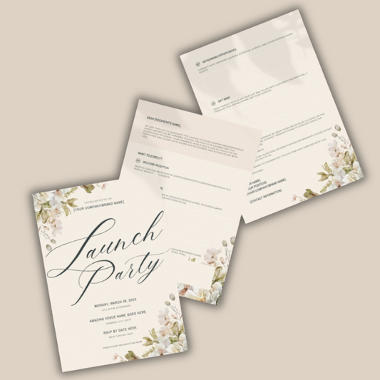 Launch Party Invite | Business | Events