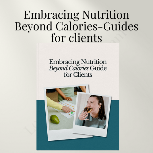 Embracing Nutrition Beyond Calories - Guide | Health, Fitness and Wealth
