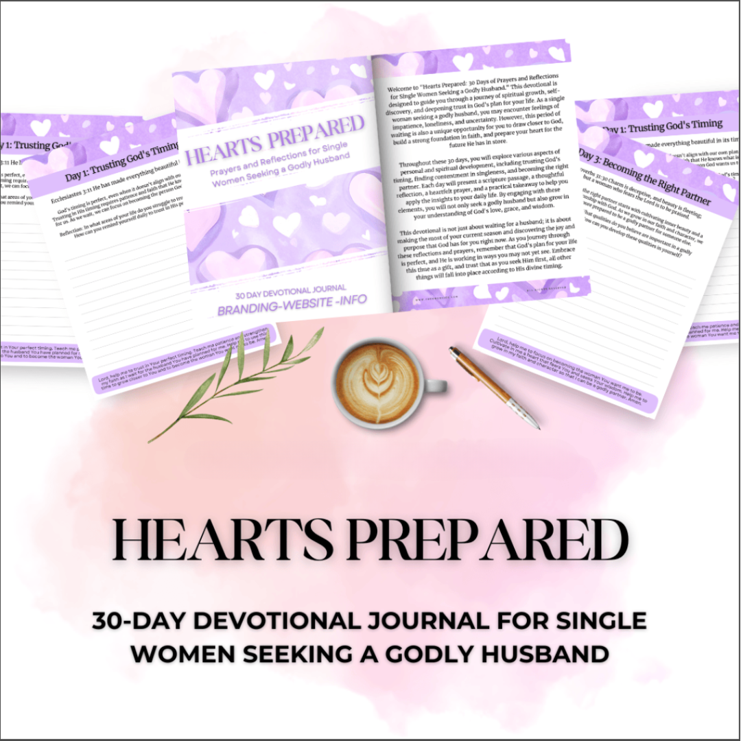 FAITH | Single Women Seeking Godly Huspand Devotinal Journal | 33 Pages