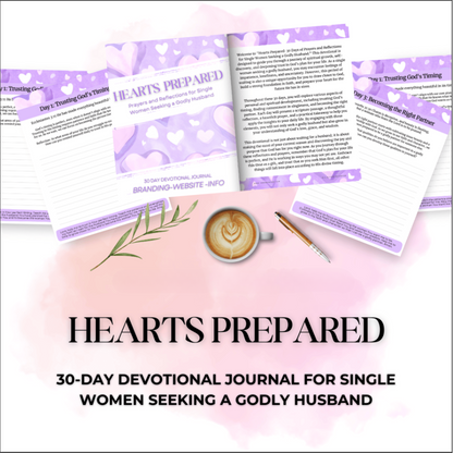 FAITH | Single Women Seeking Godly Huspand Devotinal Journal | 33 Pages