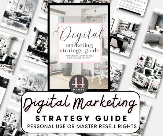 Digital Marketing Strategy Guide (44 pages)