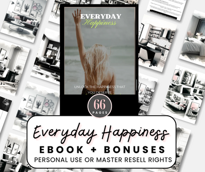 Everyday Happiness eBook + Workbook