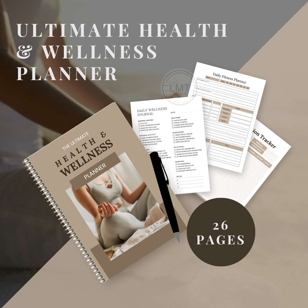 Ultimate Health & Wellness Planner | MRR