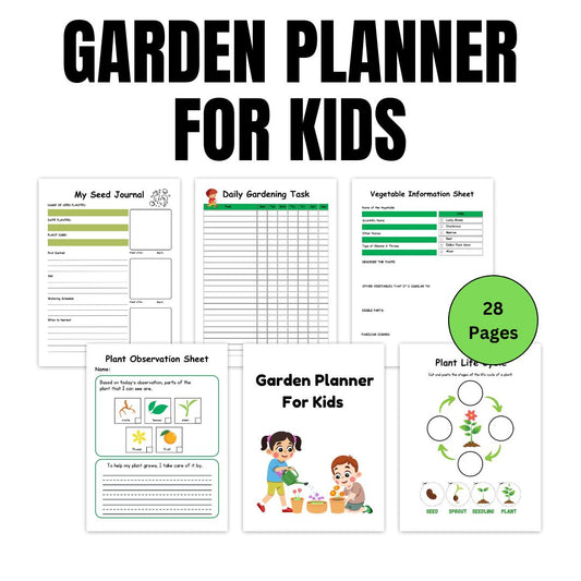 KIDS | GARDEN PLANNER FOR KIDS