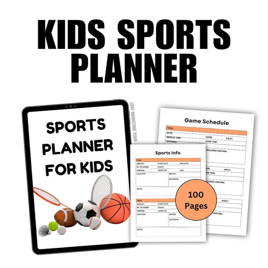 KIDS | SPORTS PLANNER FOR KIDS