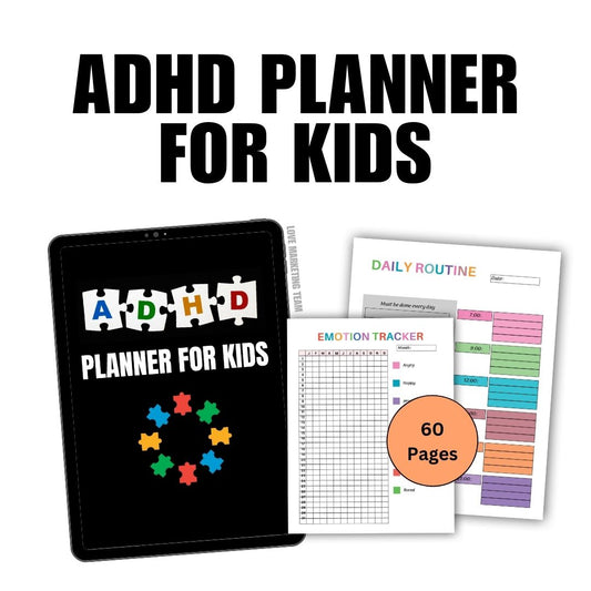 KIDS| ADHD PLANNER FOR KIDS