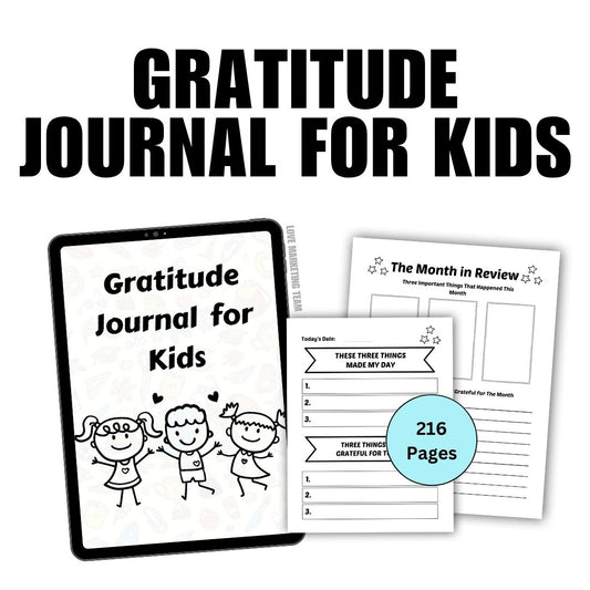 KIDS| GRATITUDE JOURNAL FOR KIDS