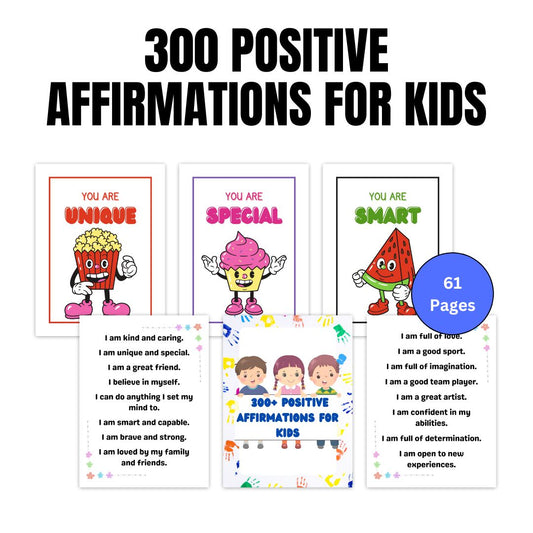 KIDS| 300 POSITIVE AFFIRMATIONS FOR KIDS