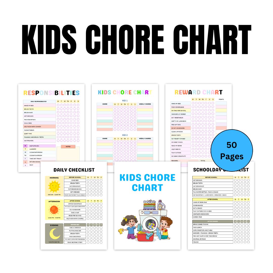 KIDS| KIDS CHORE CHART