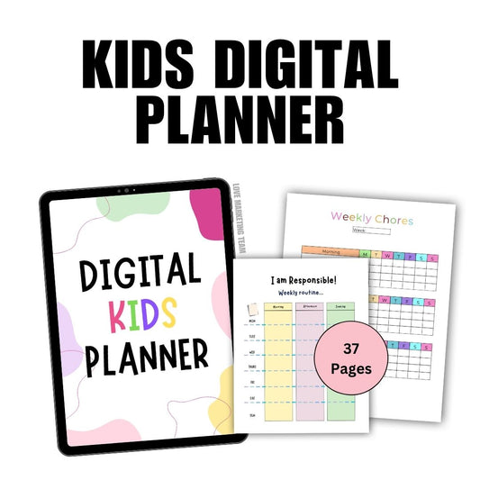 KIDS| DIGITAL KIDS PLANNER