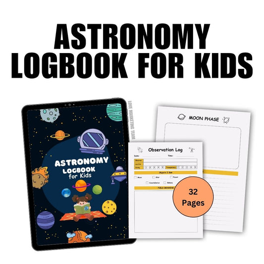 KIDS| ASTRONOMY LOGBOOK FOR KIDS