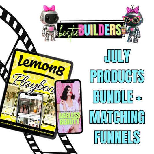 BB Exclusive | July Products Bundle + Matching Sales Funnels