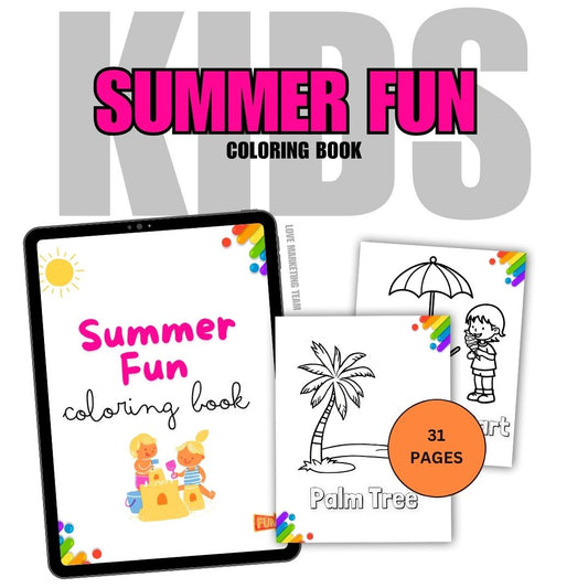 KIDS | Summer Fun Coloring Book