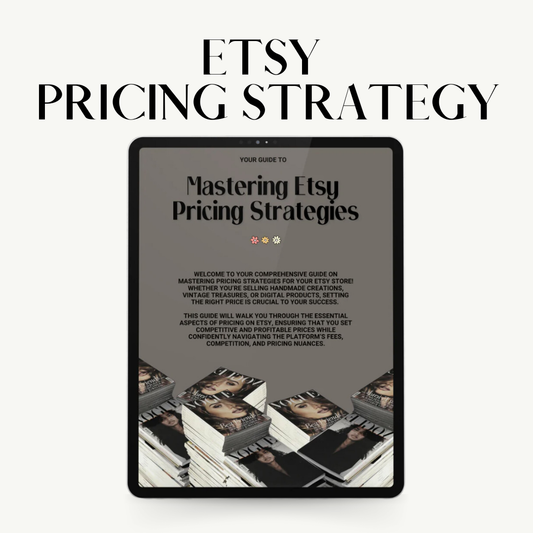 Etsy Mastering Pricing Strategies: Boost Profits with Proven Tips & Keywords