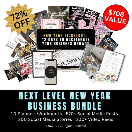 Next Level New Year Biz Bundle | 70% OFF *LIMITED TIME*