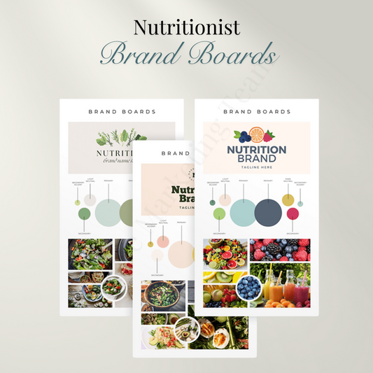Nutritionist | Brand Boards | Health & Nutrition |  Wellness, Fitness