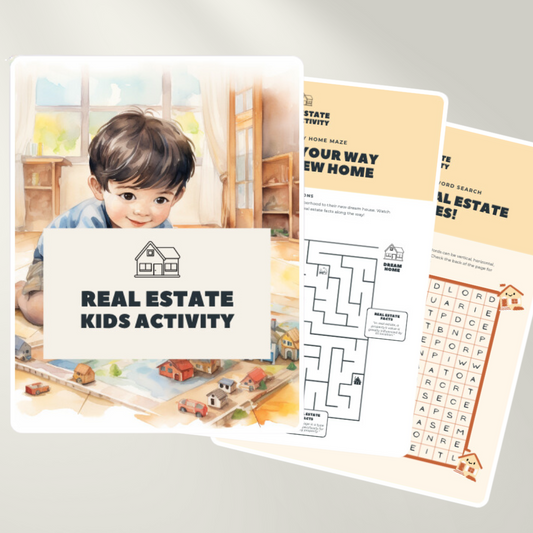 Real Estate Kids Activity | Real Estate | Realtors