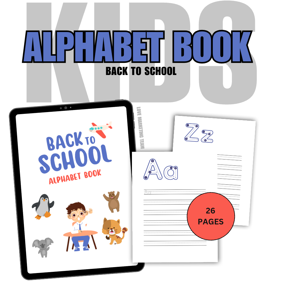 KIDS | Back to School Alphabet Book