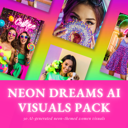 Neon Dreams AI Visuals Pack | LMT EXCLUSIVE