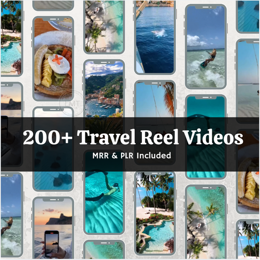 Travel | 200+ Reel Videos  | MRR