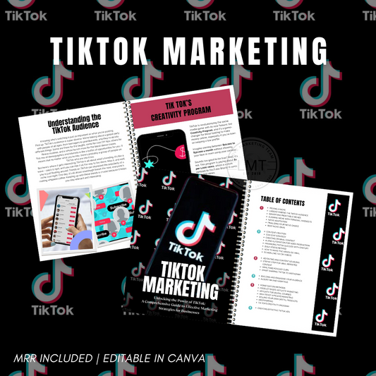 TikTok Marketing | E-book | MRR