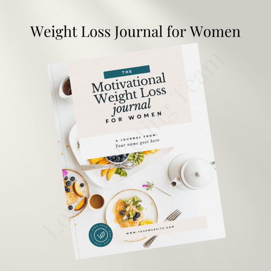 Weight Loss Journal for Women | Health, Fitness and Wellbeing  |  145 pages