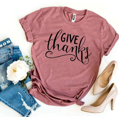 T-SHIRT | Give Thanks | Thanksgiving