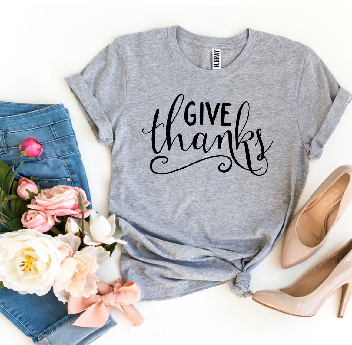 T-SHIRT | Give Thanks | Thanksgiving