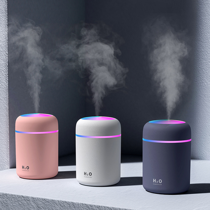 HOME | Portable Air Humidifier Aroma Essential Oil Diffuser for Car or Home