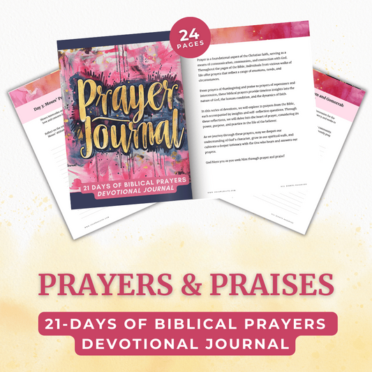 21 day prayers and praises devotional journal  | Faith
