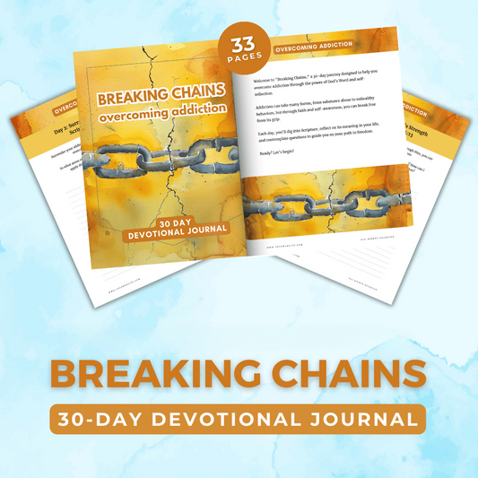 Overcoming Addictions | Devotional Journal | Faith