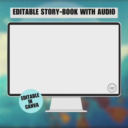 KIDS | "Little Explorer Under the Sea" | Editable Story-book with Audio | Canva Free