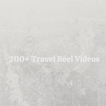 Travel | 200+ Reel Videos  | MRR